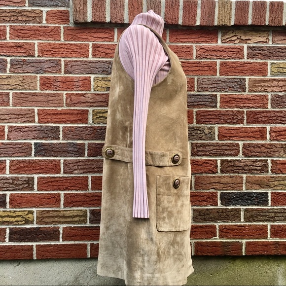 H&M Jackets & Blazers - Vintage Real Suede Long Vest